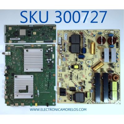 KIT DE TARJETAS PARA TV SONY /MAIN A-5014-158-A / 1-006-894-11 / A5014158A / FUENTE 1-474-722-11 / 1-983-477-12 / 147472211 / APS-422(CH) / T-CON 6871L-6385A / 6870C-0848A / LE650PQL (HN)(A1) /MODELOS XBR-65A8H / XBR65A8H